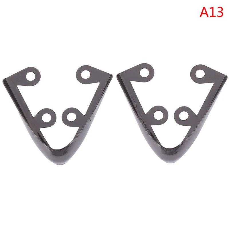 1Pair shoes toe protection metal material for decorations reapair accessories