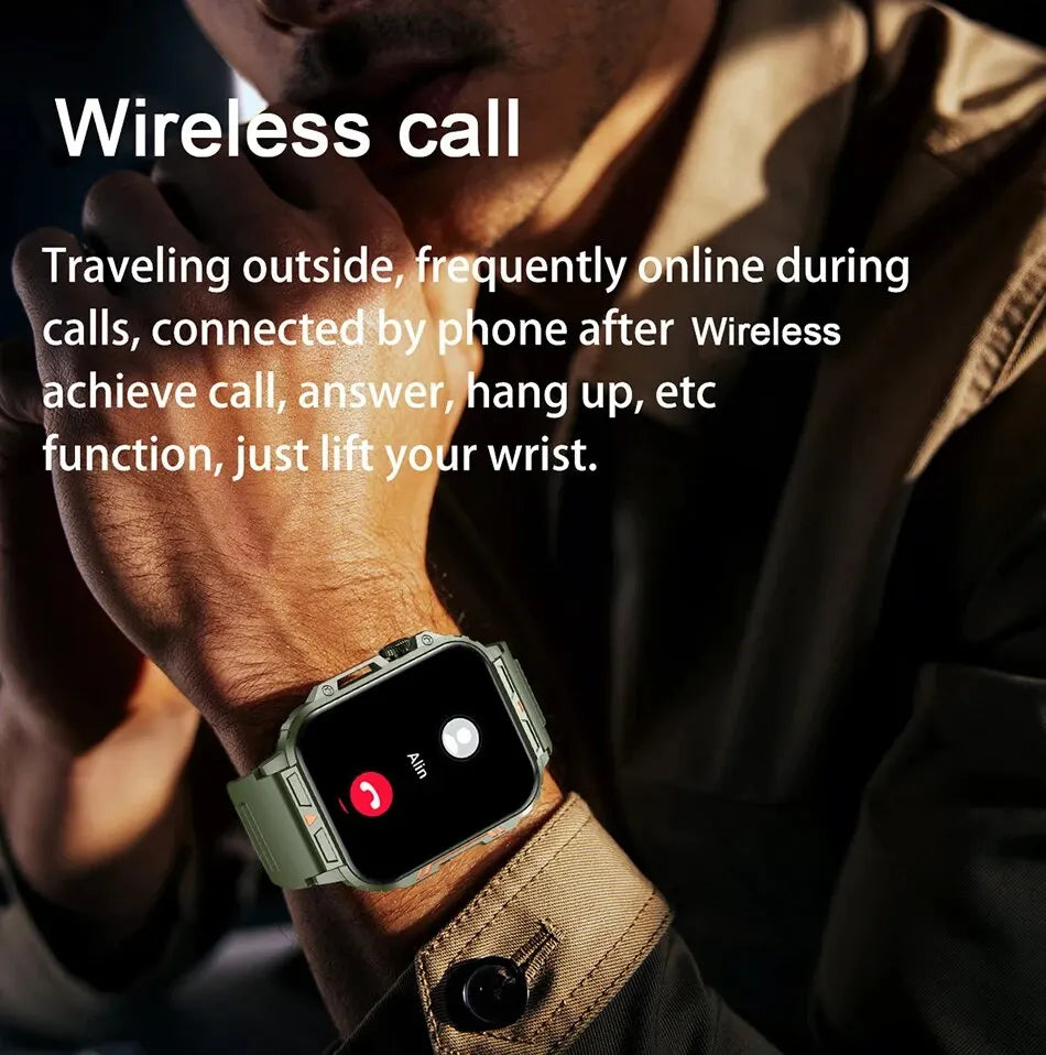 2024 Smartwatch 1.95 Inch Screen Health Monitoring Watches IP68 Waterproof Sport Fitness Smart Watch For Men Women Reloj Hombre