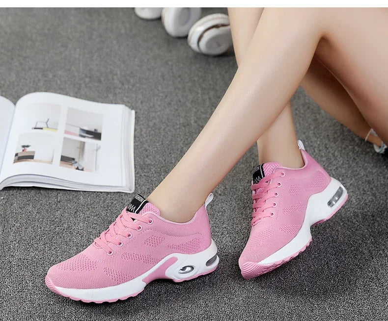 Orthopedic Sneakers Women Breathable Casual Shoes Outdoor Light Weight Casual Shoes Walking Platform Ladies Sneakers 2025