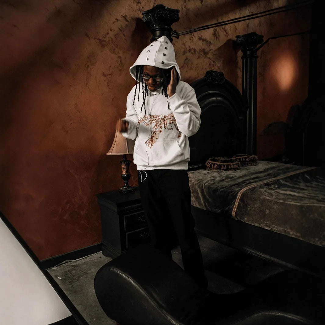 American retro hoodie 2025 new personalized printed sweatshirt long-sleeved pullover hoodie jacket street trend hot sale