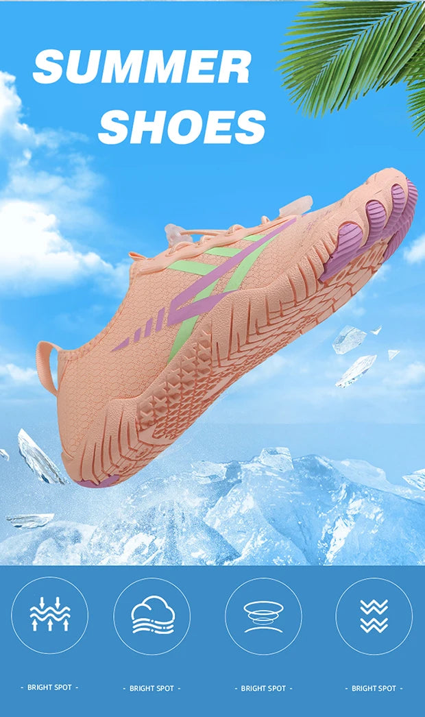 Man Barefoot Water Shoes Woman Aqua Shoes Couple Beach Shoes Gym Outdoor Training Footwear Swimming Anti-slip Quick-dry Sneaker