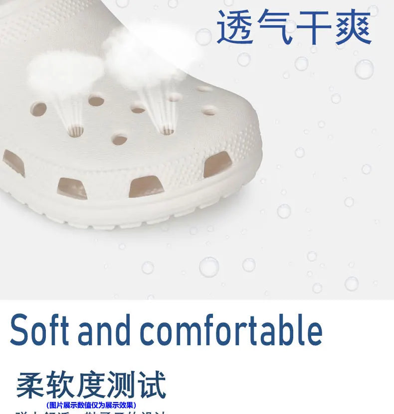 Eva Sandals Beach Shoes Outdoor Clogs Men and Women Same Style Garden Shoes