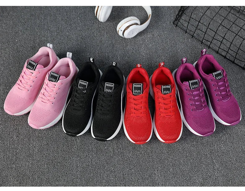 Orthopedic Sneakers Women Breathable Casual Shoes Outdoor Light Weight Casual Shoes Walking Platform Ladies Sneakers 2025