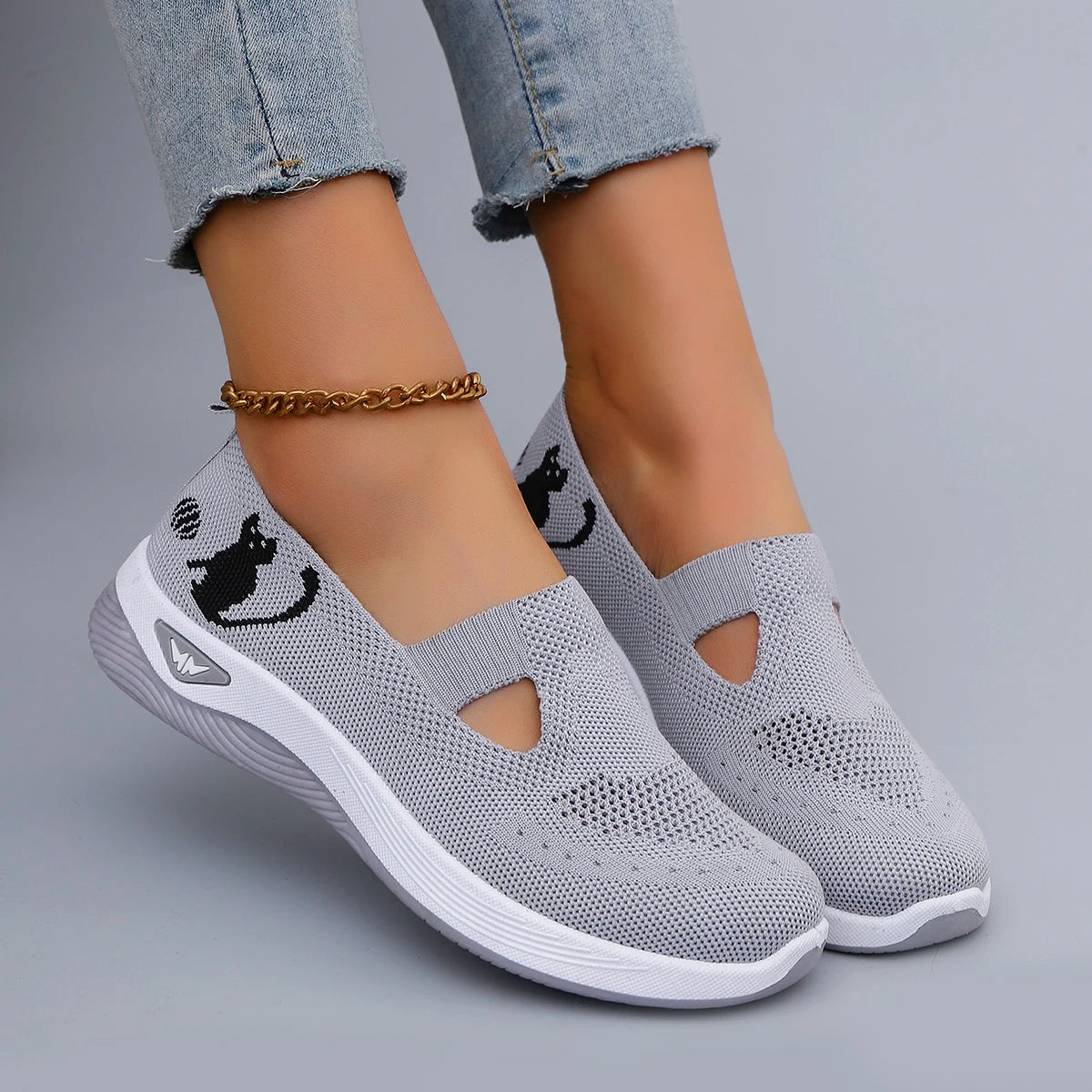 Women's summer breathable mesh flat shoes women's shoes casual sneakers shoes, clearance free shipping