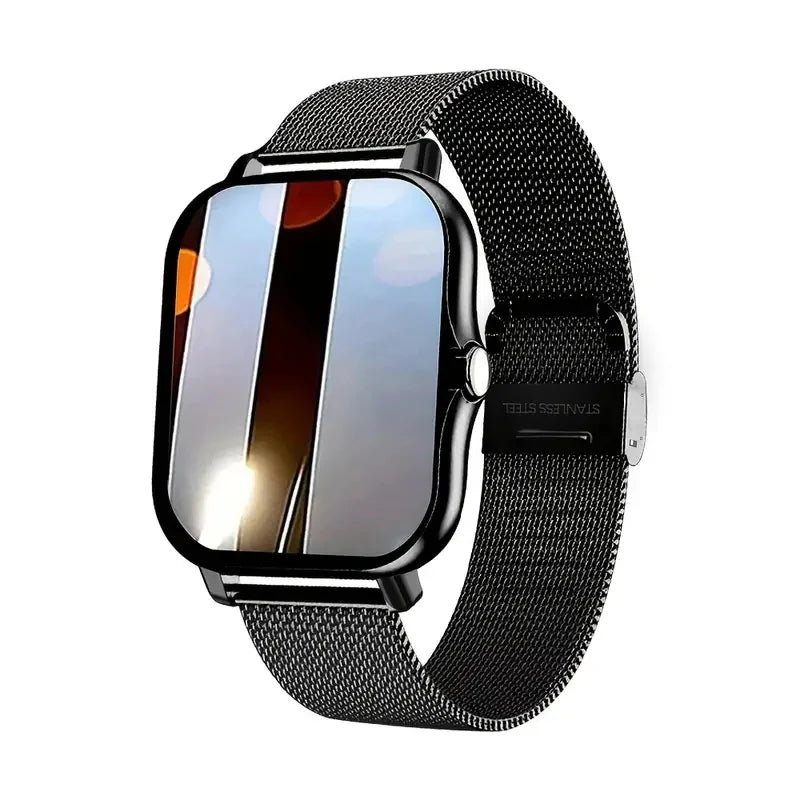 1.83 Size with smart watch, wireless call, compatible with Android and iPhone, fitness tracking unisex sports watch