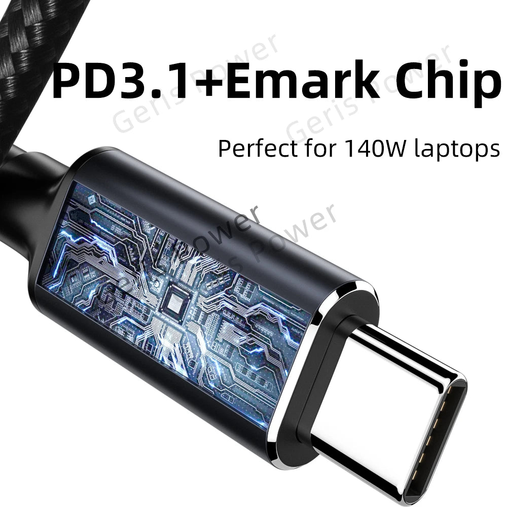 65W 90W 140W USB C PD to DC Universal Laptop Charger Cable for Asus Dell Hp 5.5X2.5 7.4X5.0 4.5X3.0mm DC Power Adapter Converter