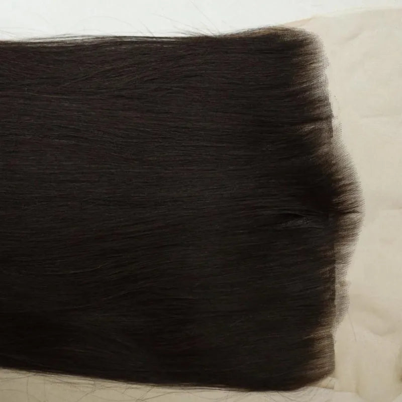 12-22 Inch 13x6 Straight Human Hair Lace Frontal Ear To Ear Deep Large Lace Part Brazilian Virgin Hair Invisible Single Knot