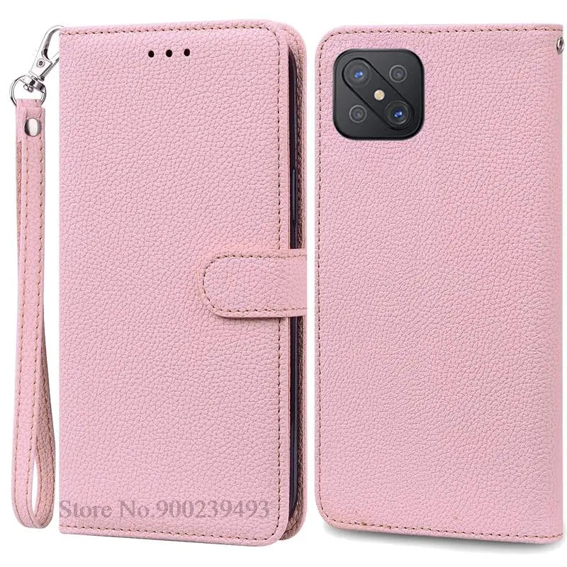 For OPPO Reno4 Z 5G Case Reno4Z Wallet Leather Flip Phone Case For OPPO Reno 4 Z 5G Cases Candy fundas Reno 4Z 5G Coque Shell