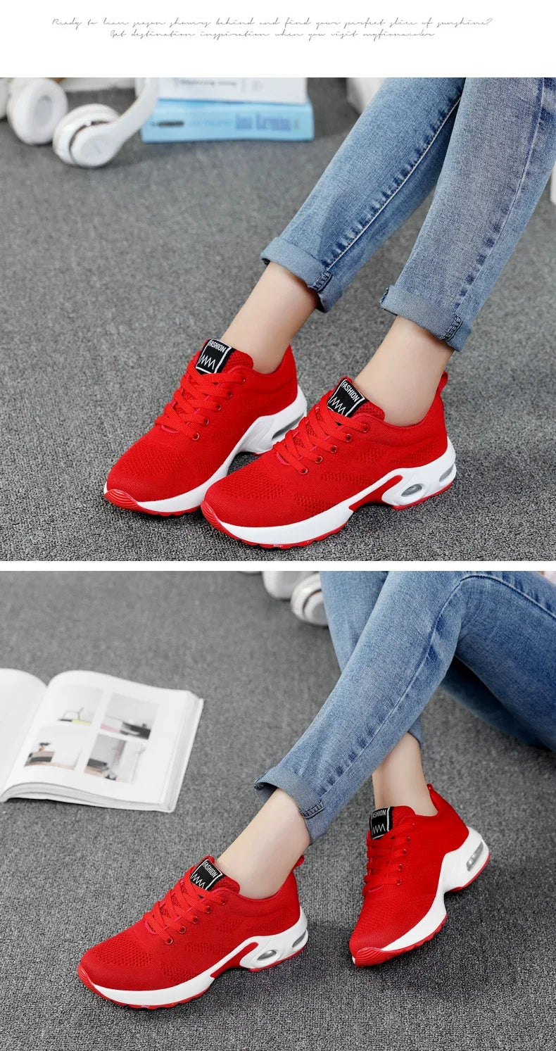 Orthopedic Sneakers Women Breathable Casual Shoes Outdoor Light Weight Casual Shoes Walking Platform Ladies Sneakers 2025