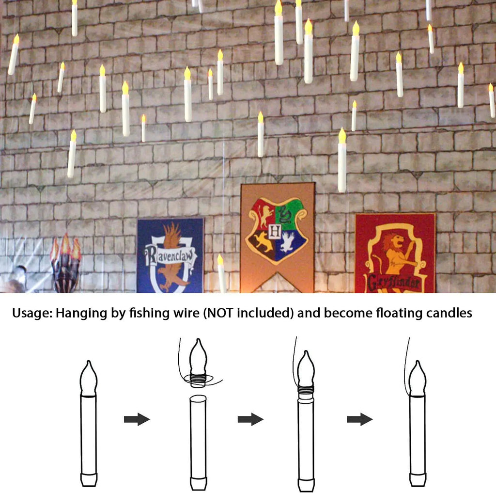 12PCS LED Flameless Electronic Candle Light Battery Operated Candles Taper Tealight LED Night Light For Christmas Wedding Decor