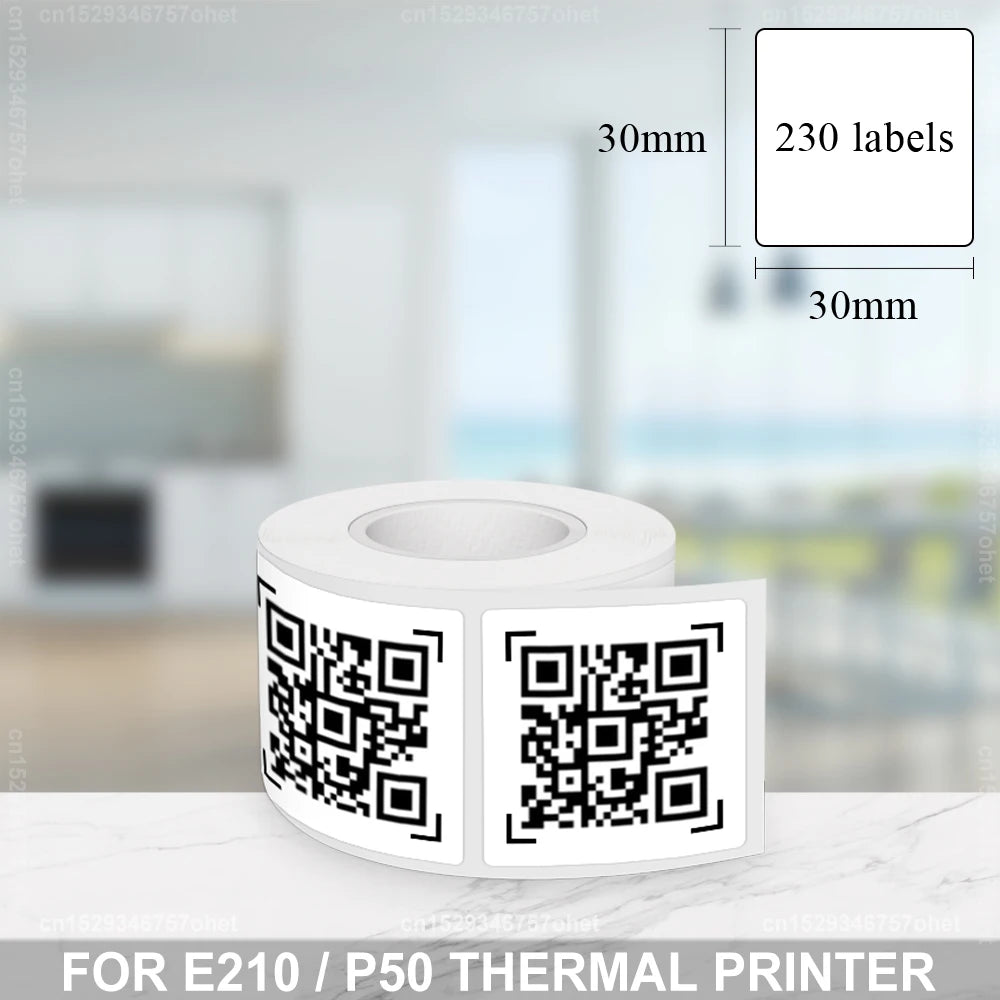 Portable Mini Printer P50 Thermal Label Printer Bluetooth Adhesive Sticker Printer for Mobile PC Computer Similar as B21 Printer