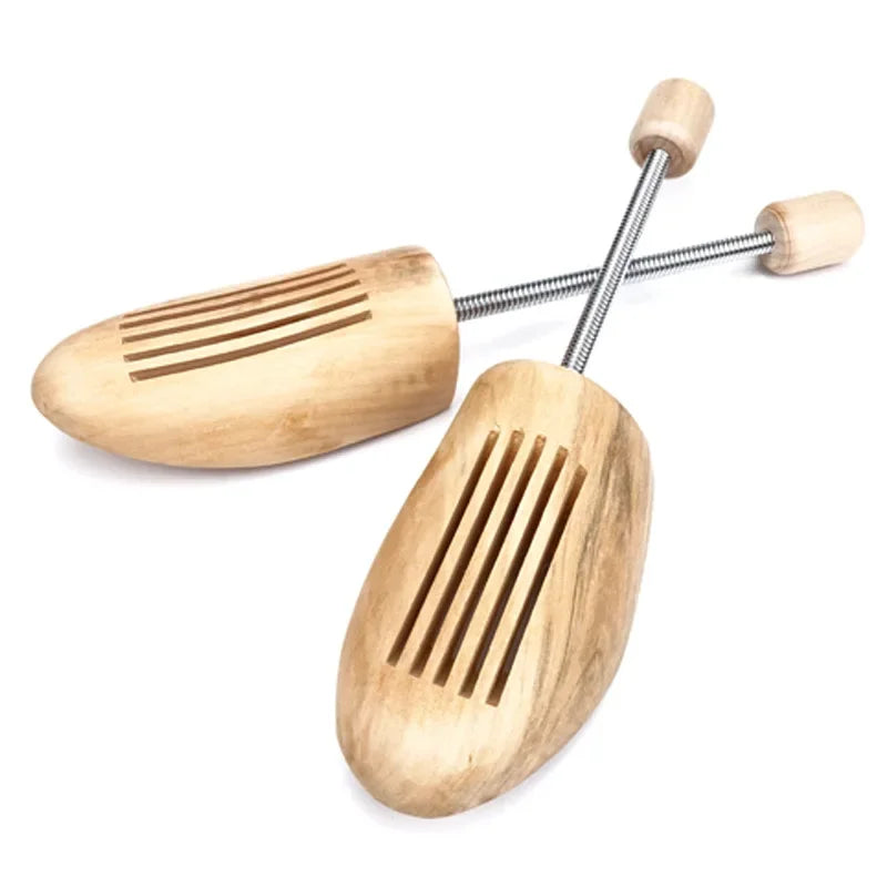 2Pcs/4PCS Trees Anti Deformation Men Woman Spring Shoes Wood Shoes Stretcher Wooden Shoe Tree Shaping Anti Wrinkle Shoe Lasts