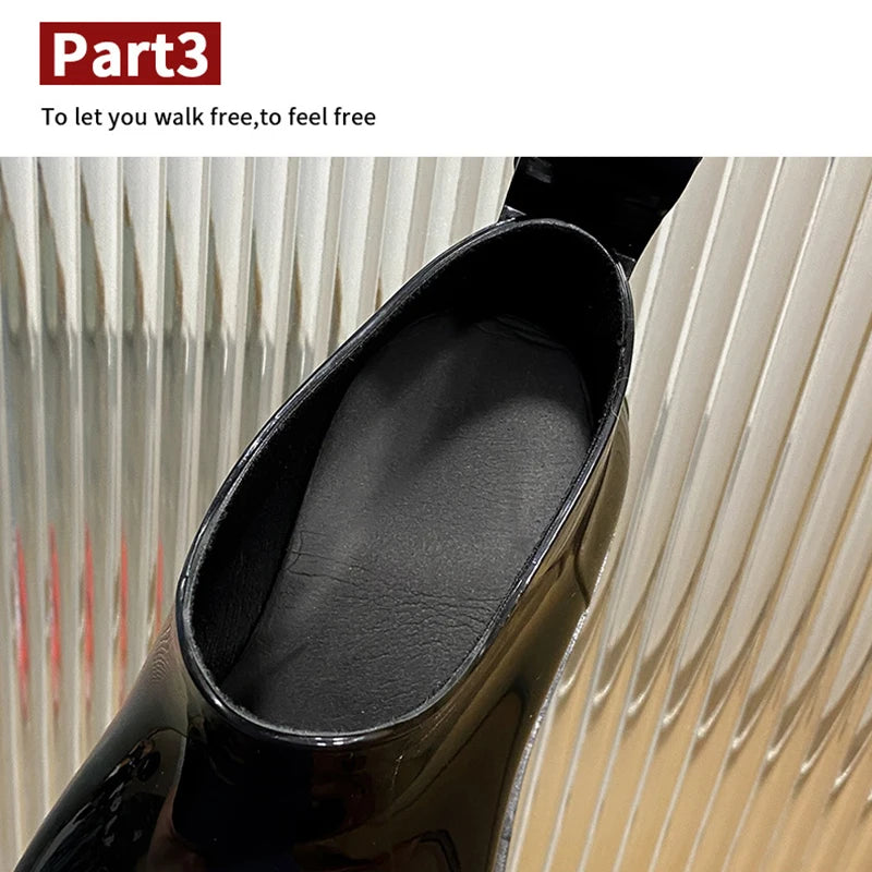 Fashion Women Waterproof Rain Boots Female Ankle Boots For Women Ladies Kitchen Rubber Boots Garden Work Water Shoes Galoshes