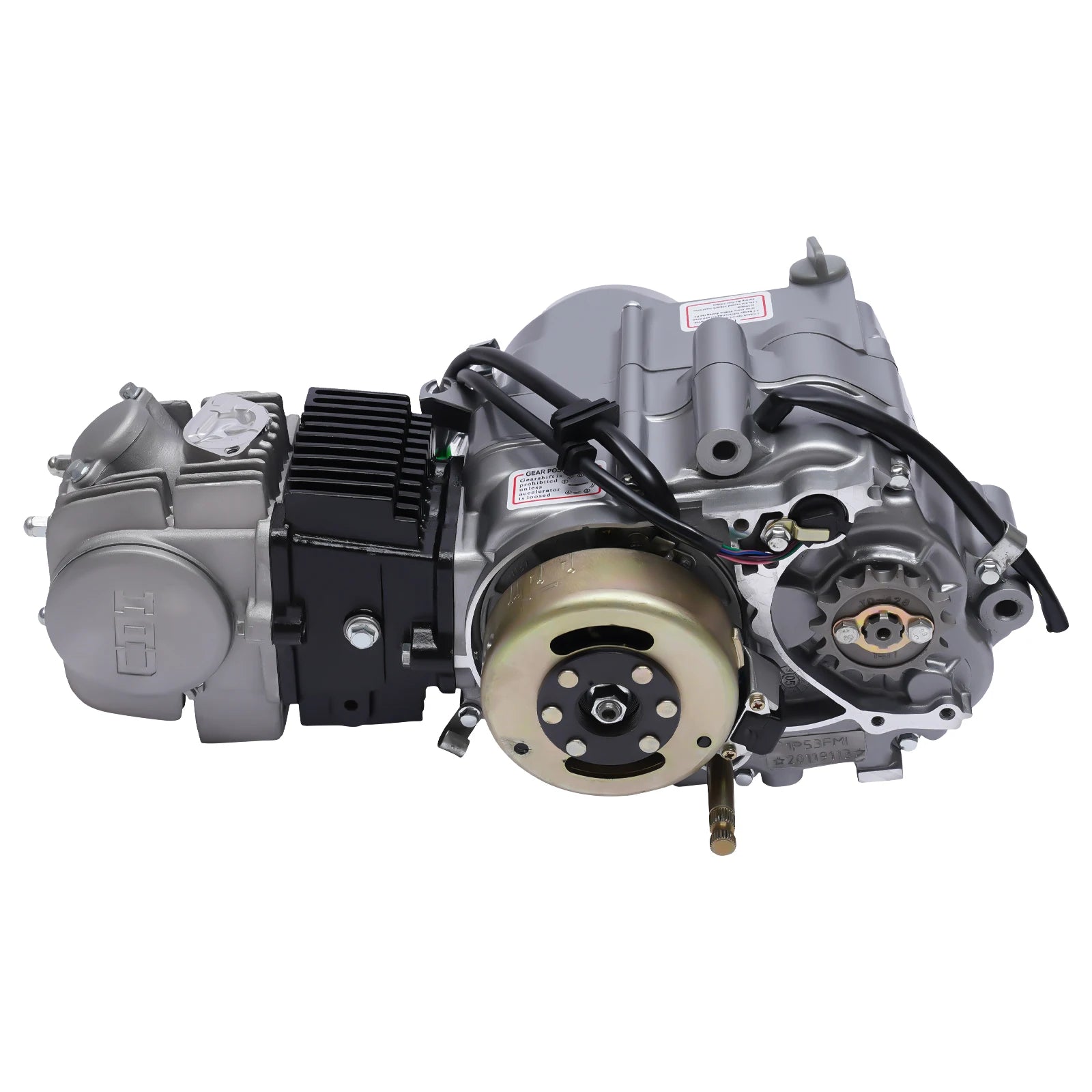 125cc Motor Engine 4-Stroke, High Torque and CDI Ignition System, Durable Engine for Dirt Bikes, ATVs, Go-Karts