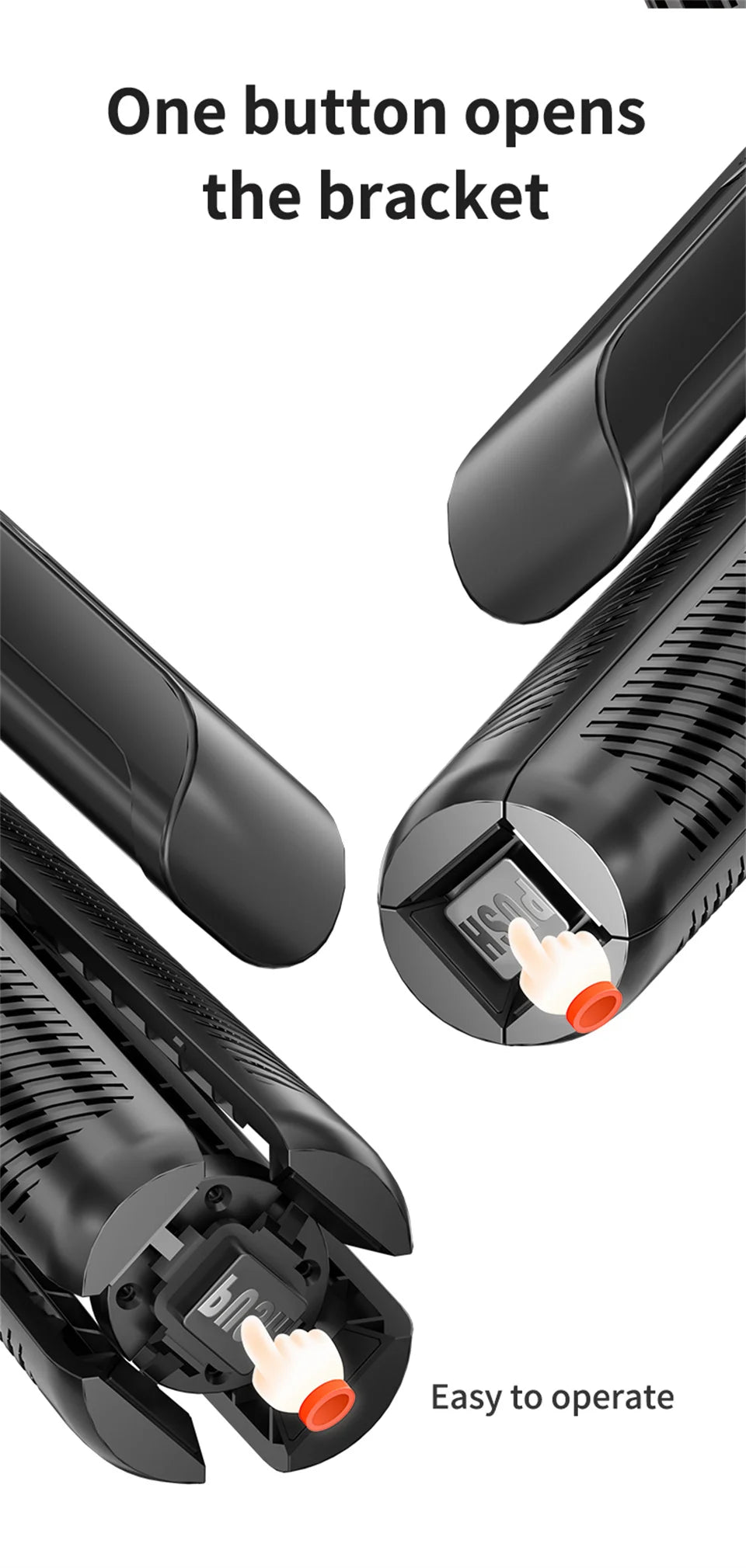 COOL DIER 2025 NEW Gimbal Stabilizer Wireless Selfie Stick Foldable Tripod Holder With Bluetooth Shutter Monopod For IOS Android