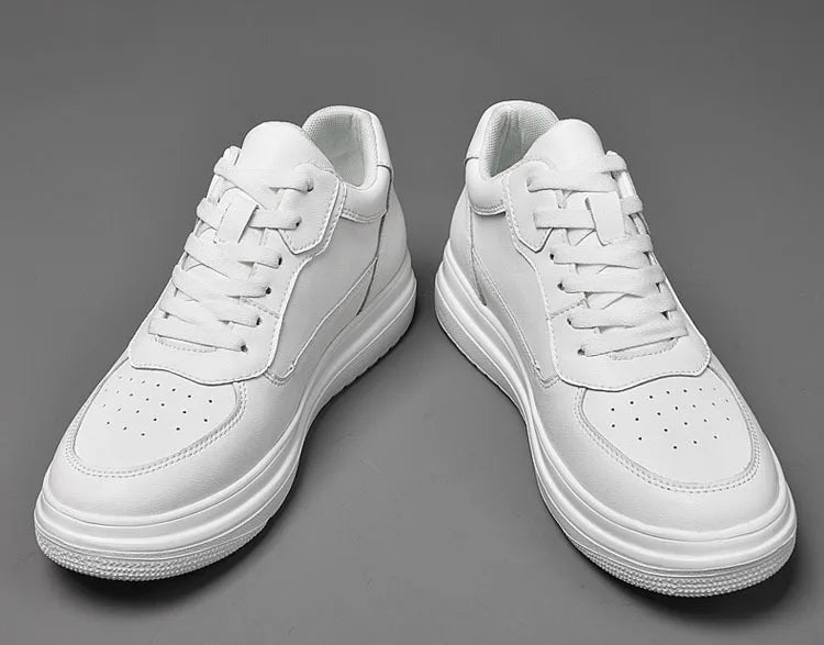 Luxury Elevator Shoes Men Women Sneakers Height Increasing Invisible 6 8 10CM Heighten Sports Man Taller Lift White Shoes