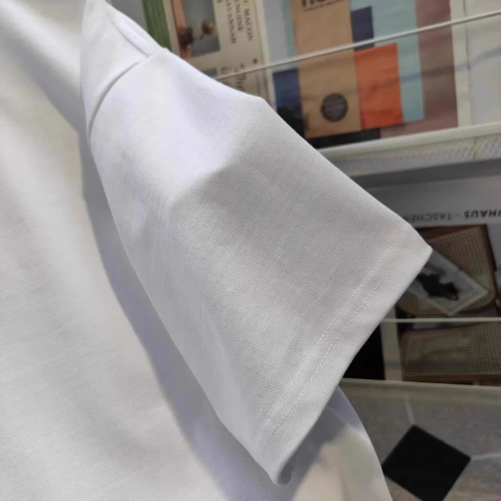 ins Cute Cartoon Print T-shirt Women's Summer 2025 New 100% Cotton Short sleeves American style T-shirt Y2k Top Female clothing