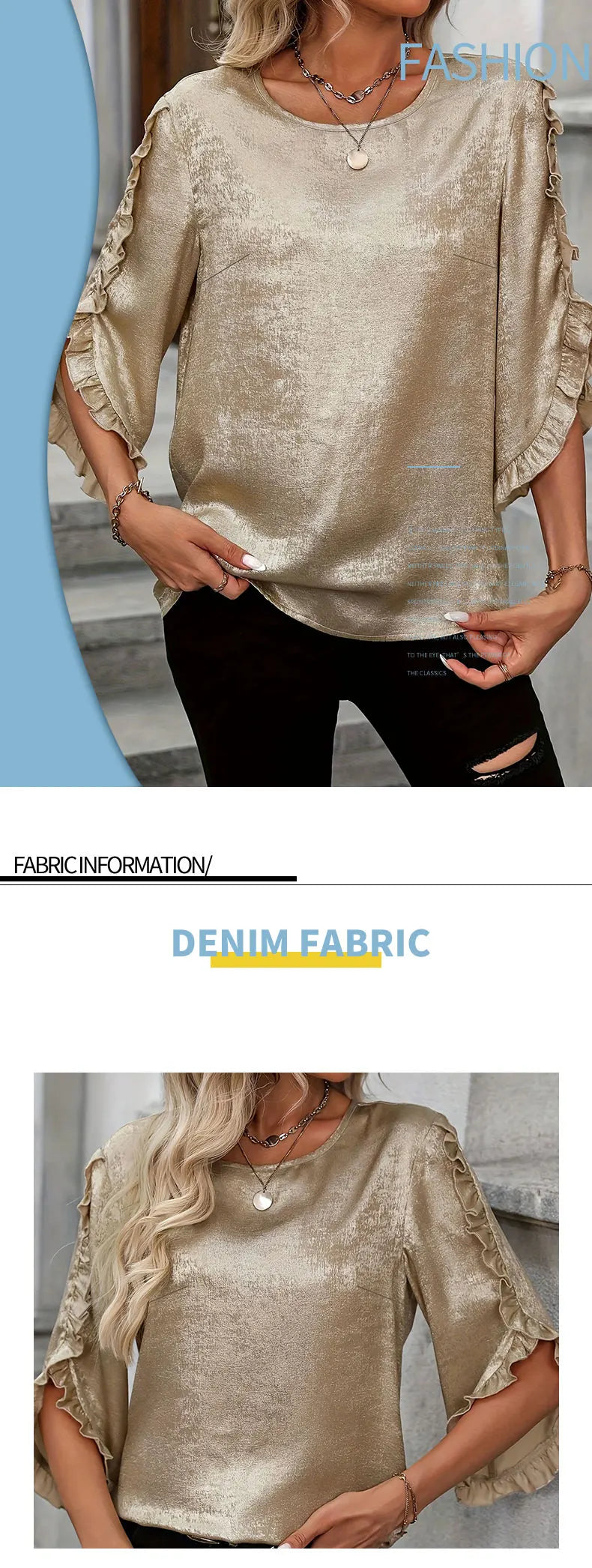 Women's plus size shirt summer chic elegant shirt casual women's fashionable shirt