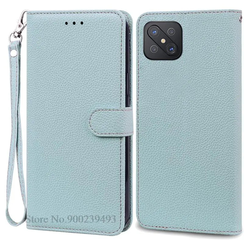 For OPPO Reno4 Z 5G Case Reno4Z Wallet Leather Flip Phone Case For OPPO Reno 4 Z 5G Cases Candy fundas Reno 4Z 5G Coque Shell