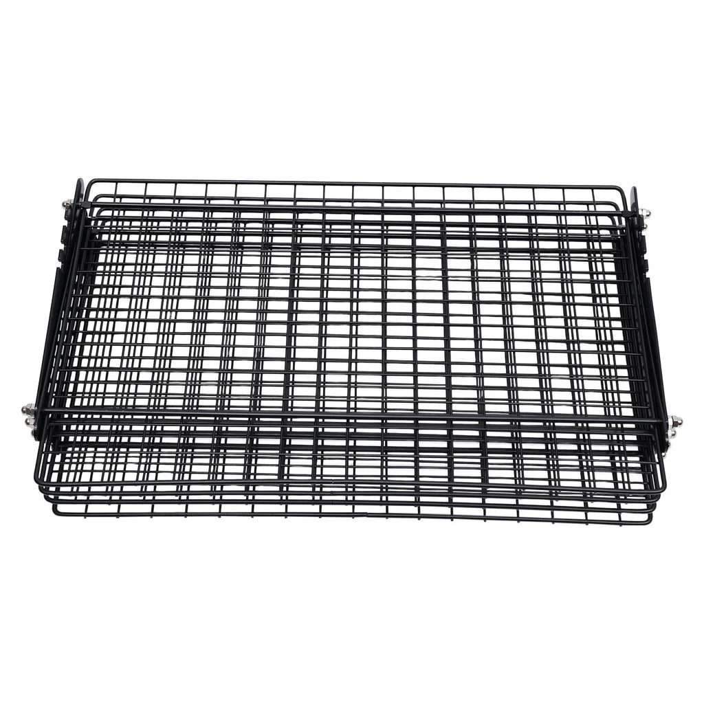 4-Tier Collapsible Cooling Rack Grilling Drying Rack Cooling Rack for Cookies Baking  40*25*31.5cm Outdoor Cooking Assistant