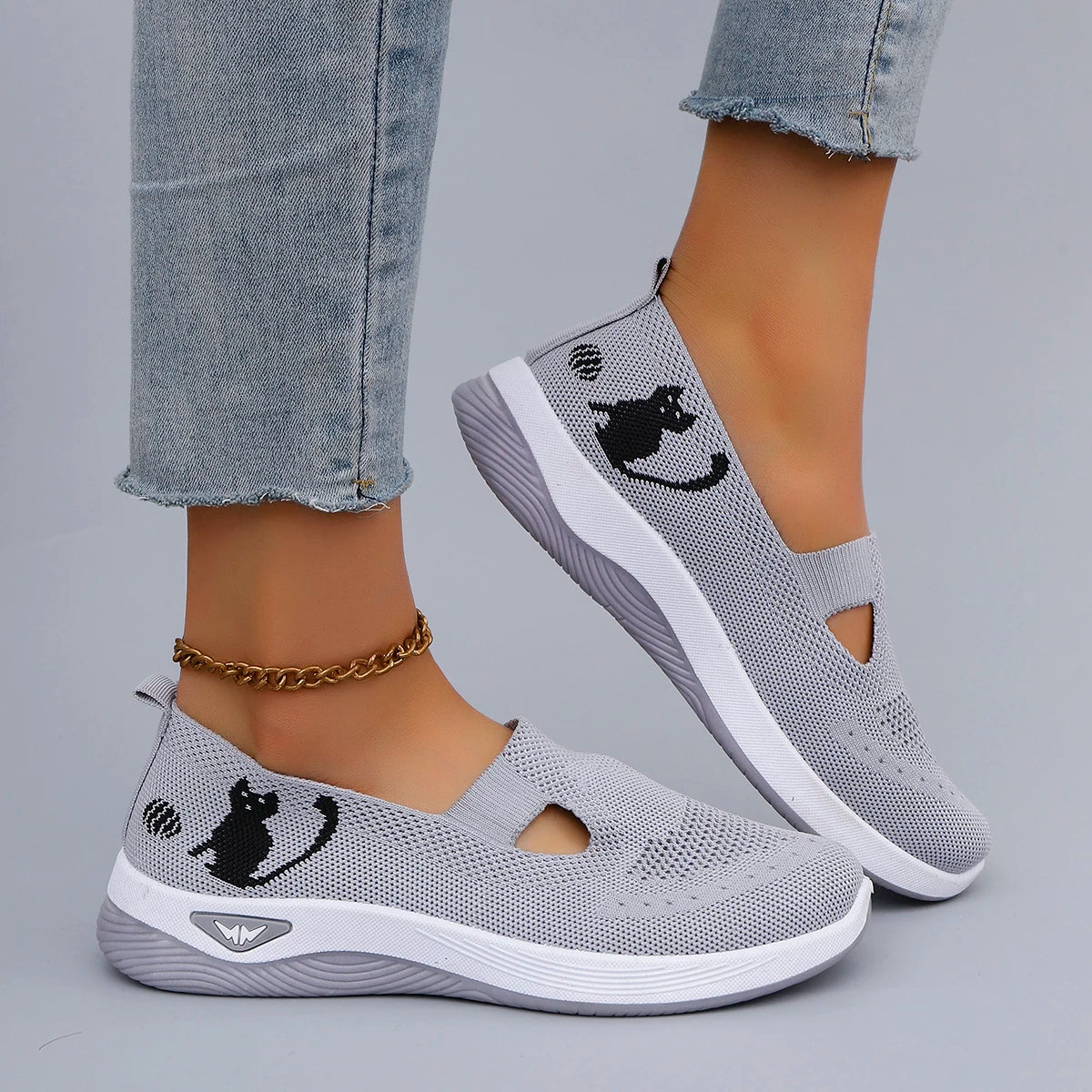 Women's summer breathable mesh flat shoes women's shoes casual sneakers shoes, clearance free shipping