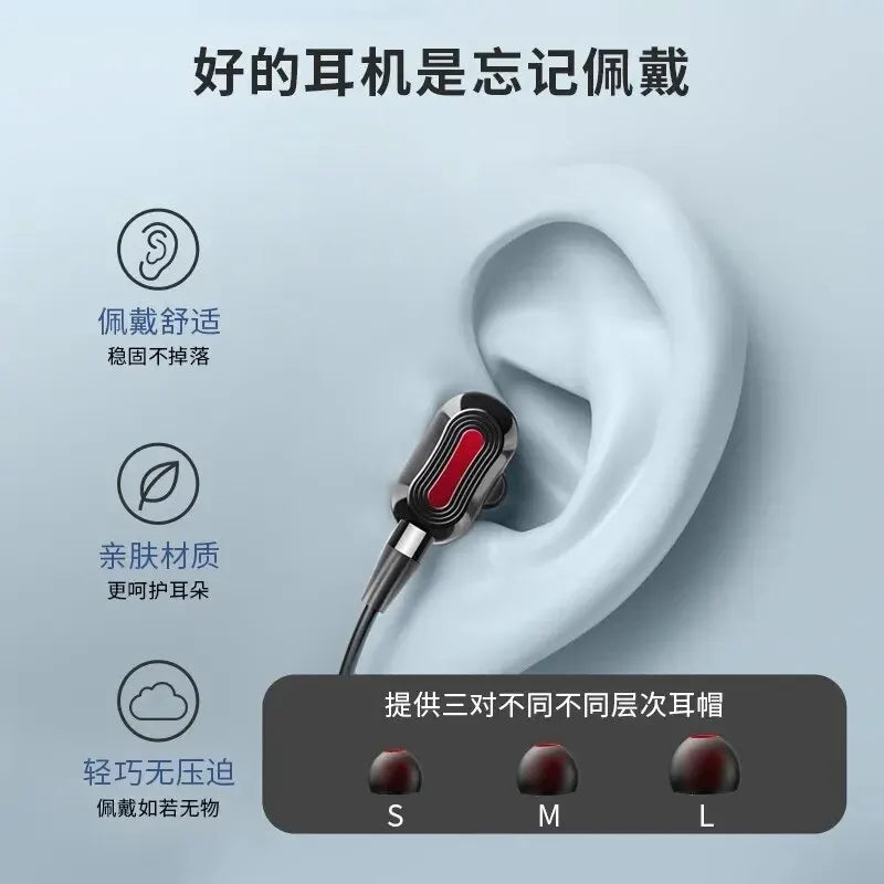 Lenovo Original HE05 Pro TWS Wireless Earphone Bluetooth 5.0 Waterproof Microphone Sports Noise Reduction Neckband Headphones
