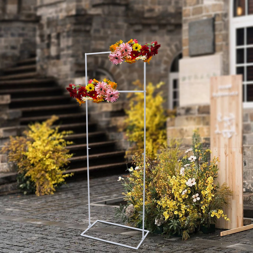 1.55m Freestanding Wedding Flower Stand Wedding Centerpieces Decor Flower Stand Party Balloon Decorative Bracket