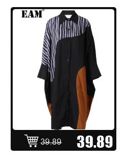 [EAM] High Elastic Waist Blue Back Plaid Denim Long A-line Half-body Skirt Women Fashion Tide New Spring Autumn 2025 1DH8117