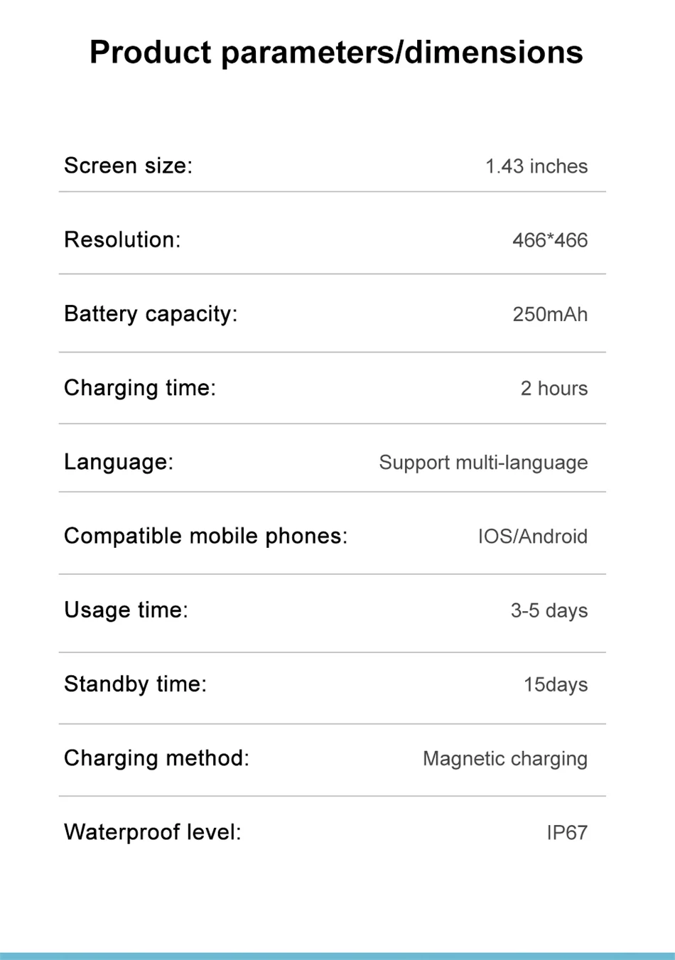 2025 New For Xiaomi Huawei 1.43 inches Bluetooth Call Smartwatch Women Men AMOLED 466*466 HD Pixel Display Smartwatches Ladies