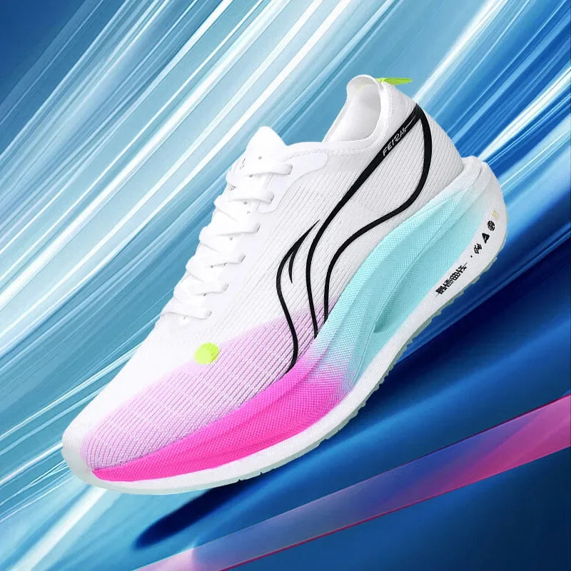 Men's Shoes Fashion Running Shoes Casual Breathable Mesh Surface Carbon Plate Rubber Outsole Red Rabbit Limited Sports Shoes