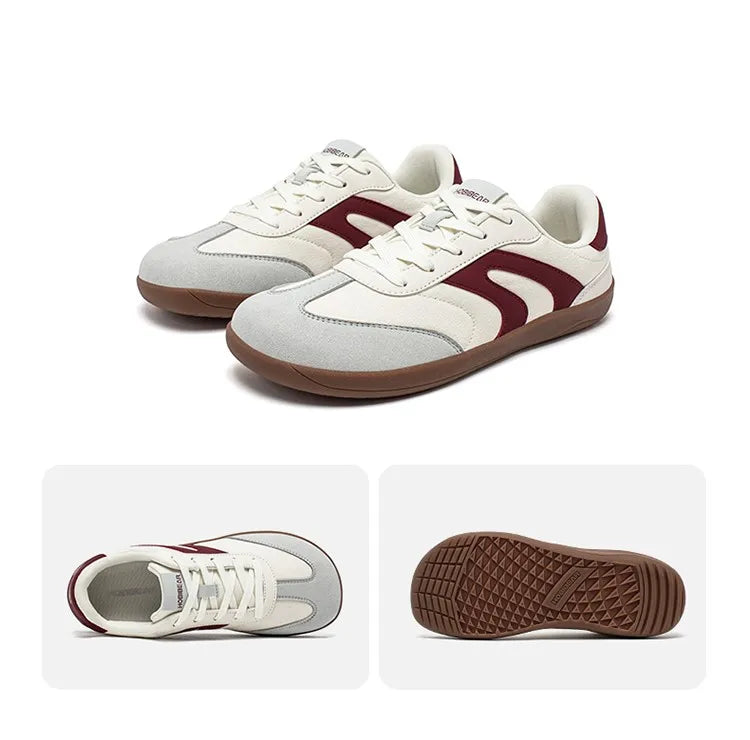 HOBIBEAR Unisex Barefoot Sneakers Women Men Wide Toe Minimalist Zero Drop Shoes Non Slip Lace Up Casual Sneaker