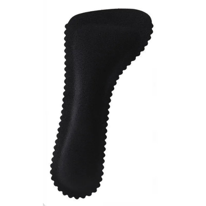 1Pair Anti-Slip Sweat-absorbent Massage Insoles Seven-point Pad Leather Half Pad Women Feet High Heel Insoles Orthotics Inserts