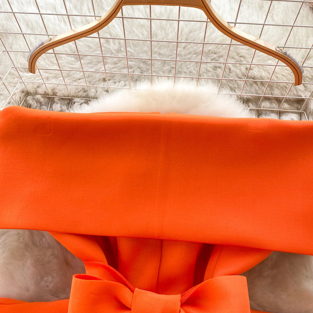 Sexy One-oulder Banded Waist Gown Set with Pleated Skirt Two-Piece Ensemble Courtly Sle Versatile Top f-length A-Line ...