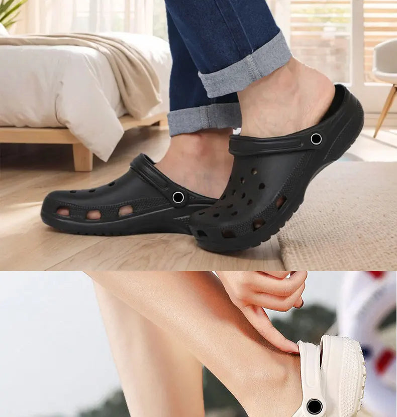 Eva Sandals Beach Shoes Outdoor Clogs Men and Women Same Style Garden Shoes