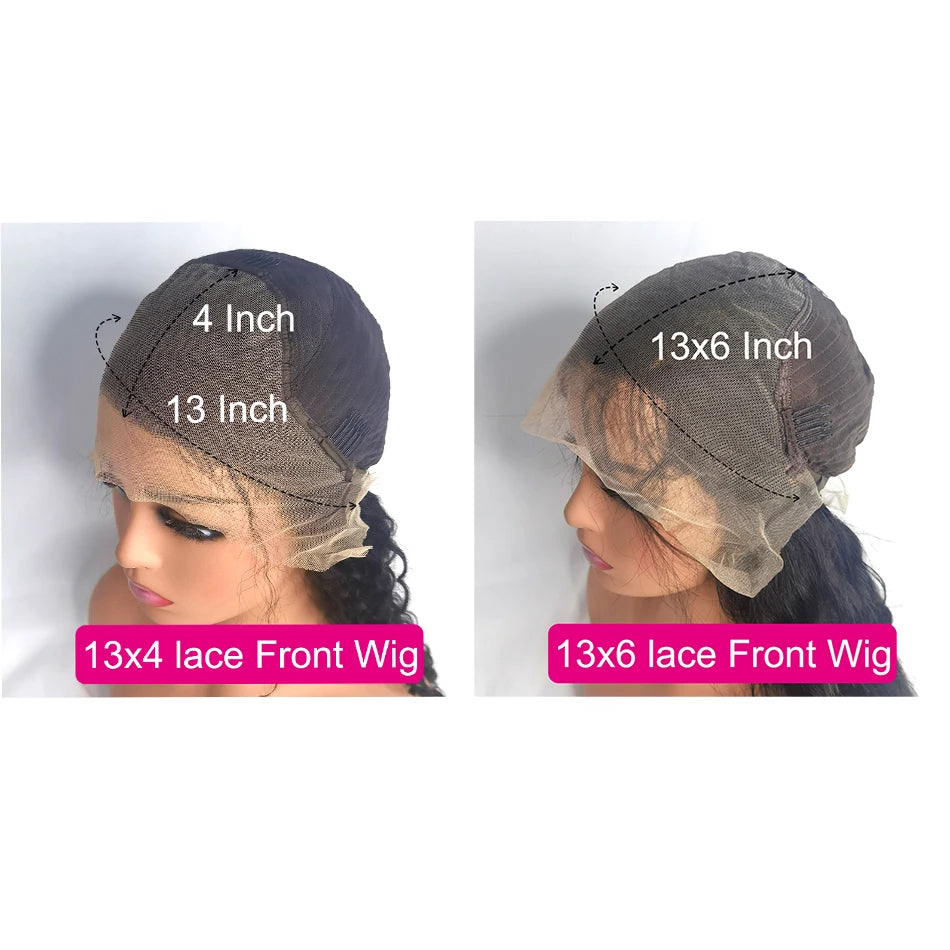 30 40 Inch Body Wave 13x4 Hd Transparent Lace Frontal Wigs Human Hair 13x6 Hd 200 Density Lace Pre Plucked Front Wigs For Women