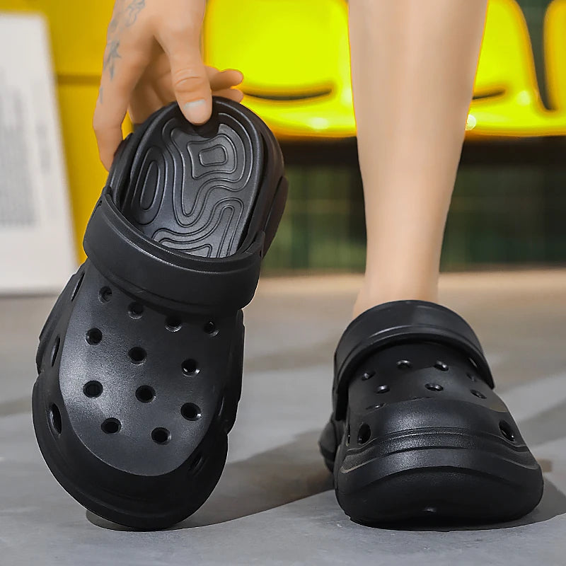 Couple Style Men's and Women's Slippers 2025 New Outer Wear Summer Home Shoes Casual Beach Slippers