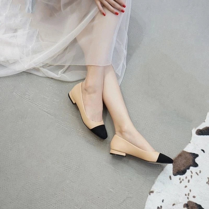 Summer Sandal For Women High Heels Sandals Retro Closed Square Toe Mules Shoes Girls Wedding Shoes Elegant Womans Low Heels Shoe