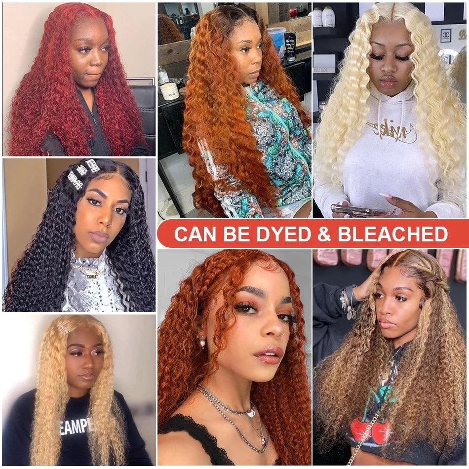 Water Wave Bundles 10A Peruvian Virgin 100% Human Hair Bundles 30 32 Inch 1 3 4 Bundles Deal Wet And Wavy Curly Hair Extensions