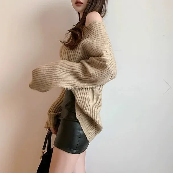 Mini Dress Short Black Pu Leather Skirt Sexy Professional Tightening Women's Underwear 2024 New Style Ultra-short Female Suit