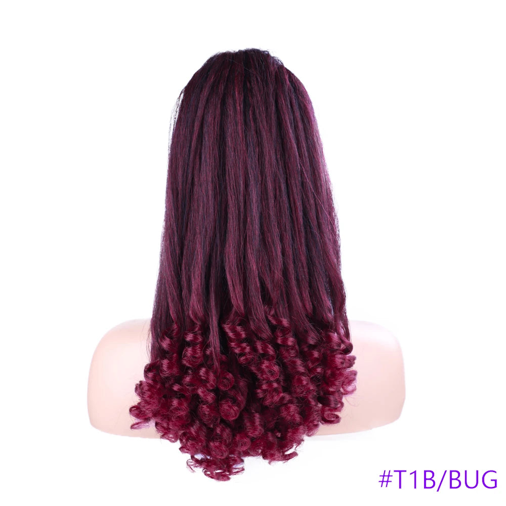 Synthetic Long Curly End Ponytail Extension Synthetic Draw-string Ponytail Clip-In Hair Extension For Women Natural Looking