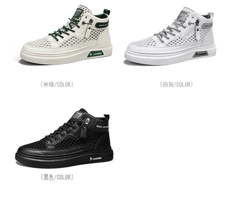 CYYTL Mesh Summer Shoes For Men Breathable Sneakers Casual Outdoor Running Tennis Platform Sports Hiking Designer Luxury Loafers