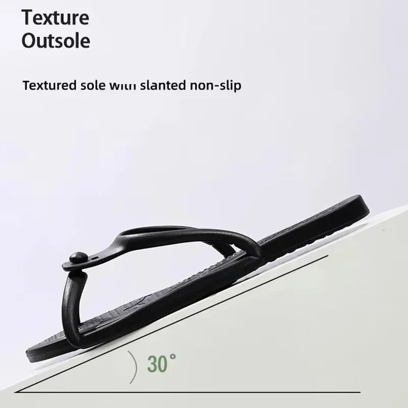 2024 Summer Women Folding Slippers Adults Portable Trip Travel Sandals Couples Indoor Soft Slides Men Beach Non-slip EVA Shoes