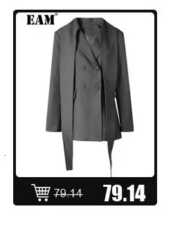 [EAM] High Elastic Waist Blue Back Plaid Denim Long A-line Half-body Skirt Women Fashion Tide New Spring Autumn 2025 1DH8117