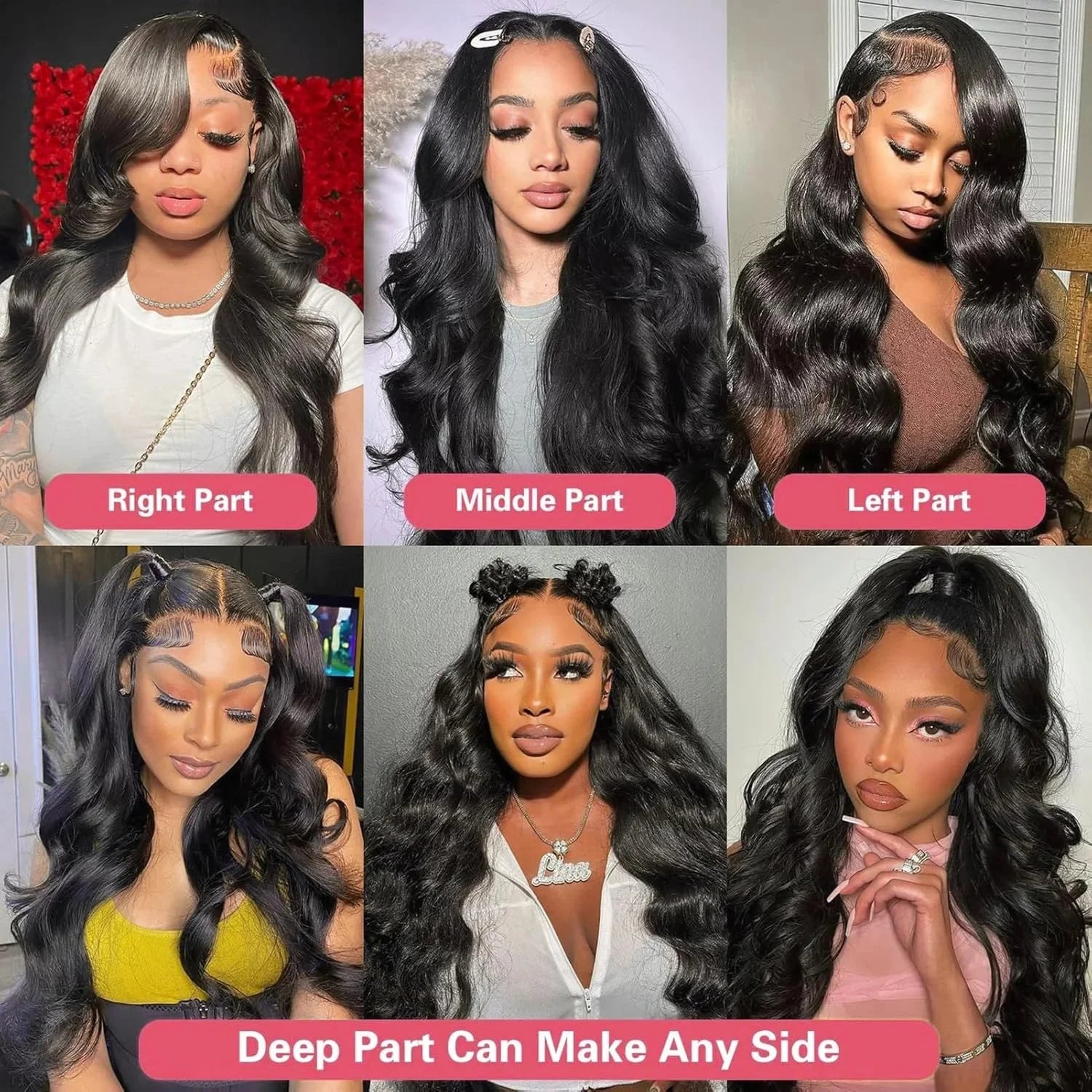 30 40 Inch Body Wave 13x4 Hd Transparent Lace Frontal Wigs Human Hair 13x6 Hd 200 Density Lace Pre Plucked Front Wigs For Women