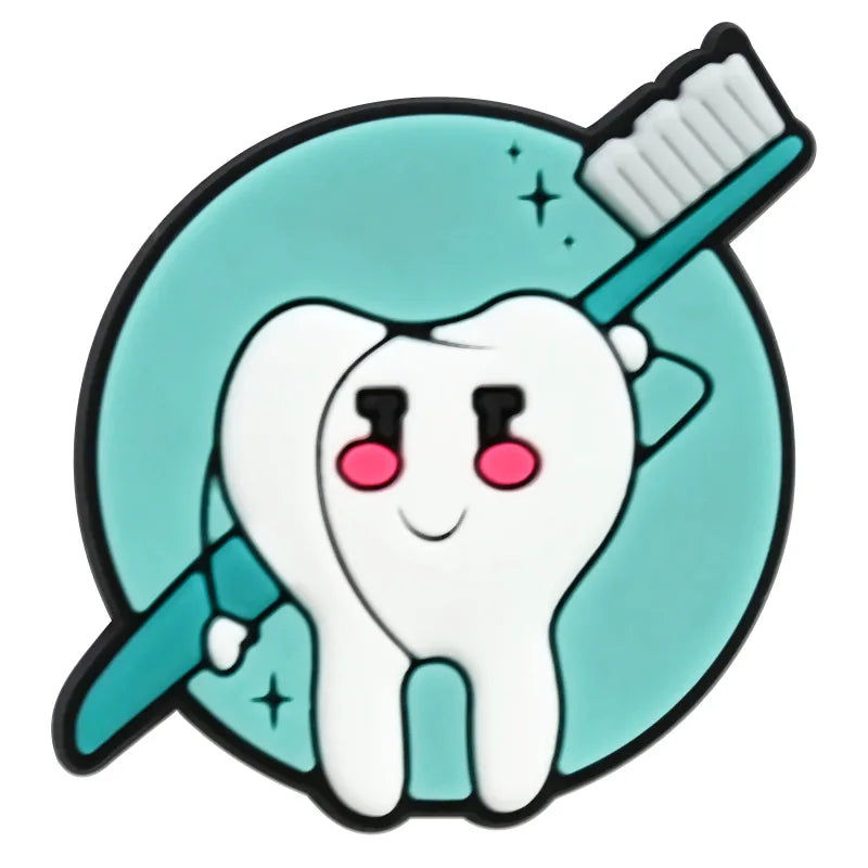 Dentist Shoe Charms for Crocs Accessories Sandals Men Clogs Pins Women Badges Boy Girls Jeans Kids Decorations Buckle Shoes