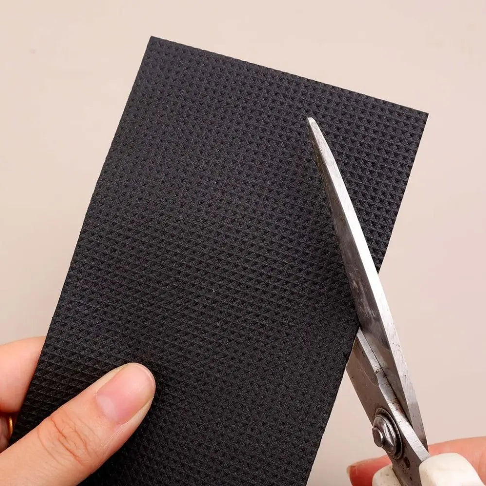 Durable Elastic Sole Anti Slip Sticker Wearable Self Adhesive Shoe Bottom Pads Repair Shoe Sole Protectors