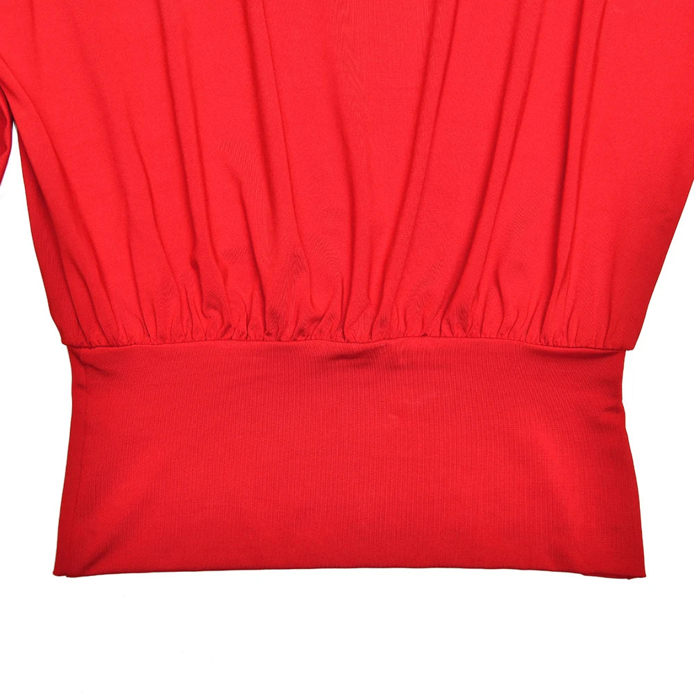 Oniflyme Inclined Shoulder Long Sleeve Crop Tops Women Fashion Streetwear Solid Off Shoulder Casual T-shirts Female Sexy Tee Top