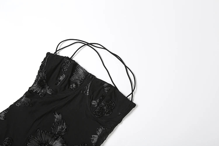 Cutenew Trend Sleeveless Women Maxi Dresses Fashion Sexy Suspendency Low Neck Backless Bandage Bodycon Female Party Long Robe