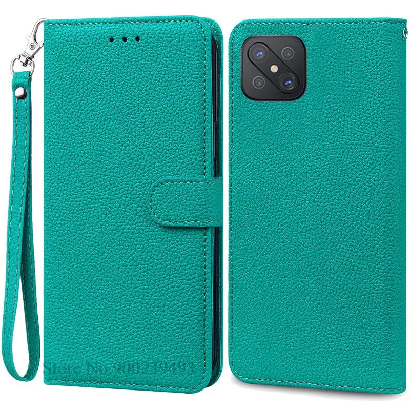 For OPPO Reno4 Z 5G Case Reno4Z Wallet Leather Flip Phone Case For OPPO Reno 4 Z 5G Cases Candy fundas Reno 4Z 5G Coque Shell