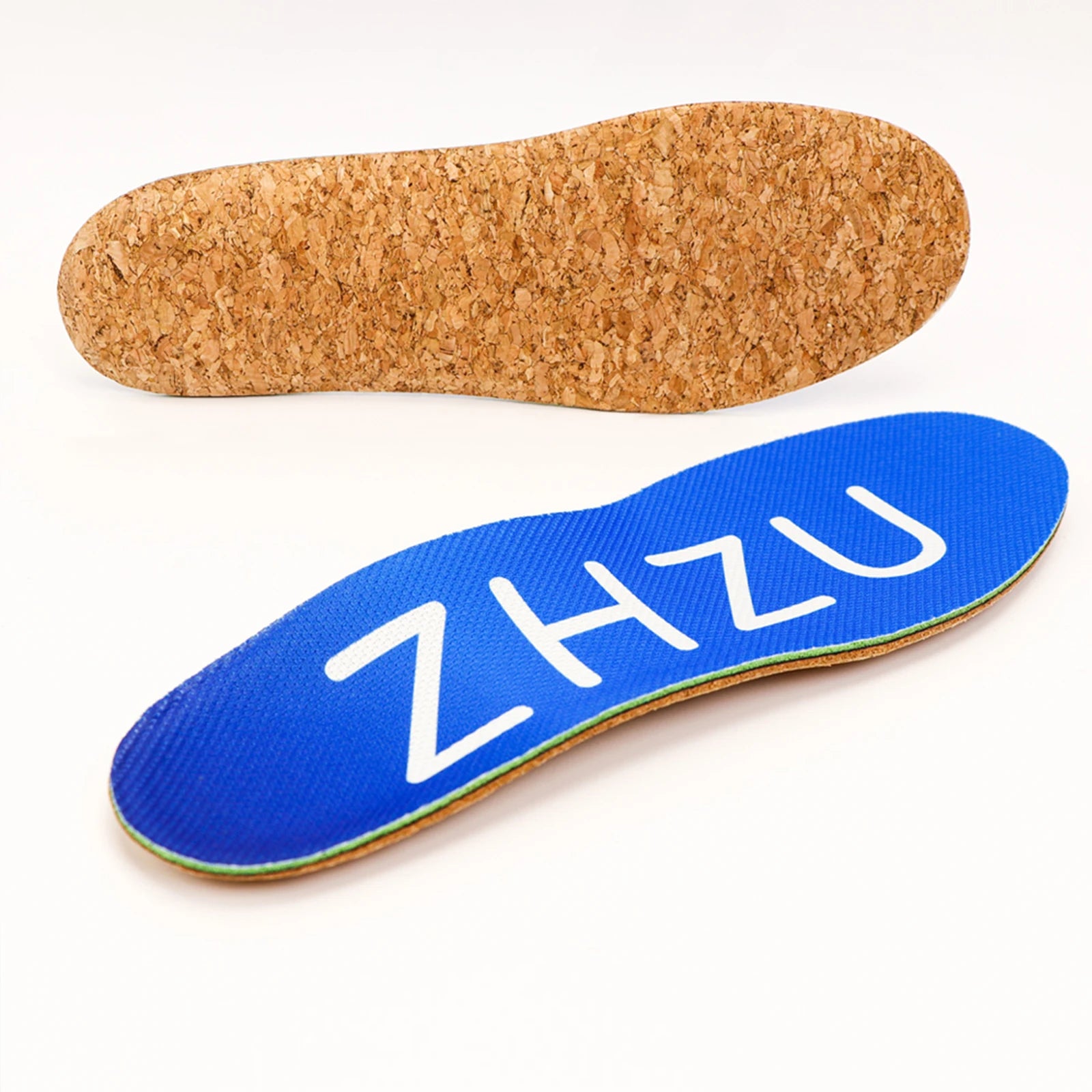 Plantar Fasciitis cork Insoles for Men Women - Orthotics Inserts, Shoe Insoles Arch Support Flat Feet Inserts Work Boot Insoles